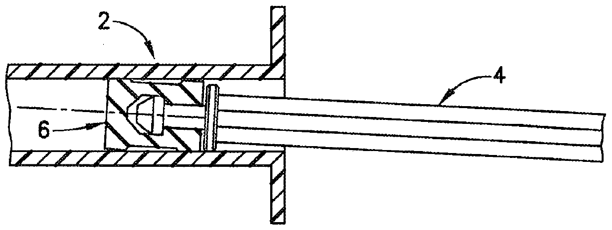 Syringe and plunger rod with stopper guide