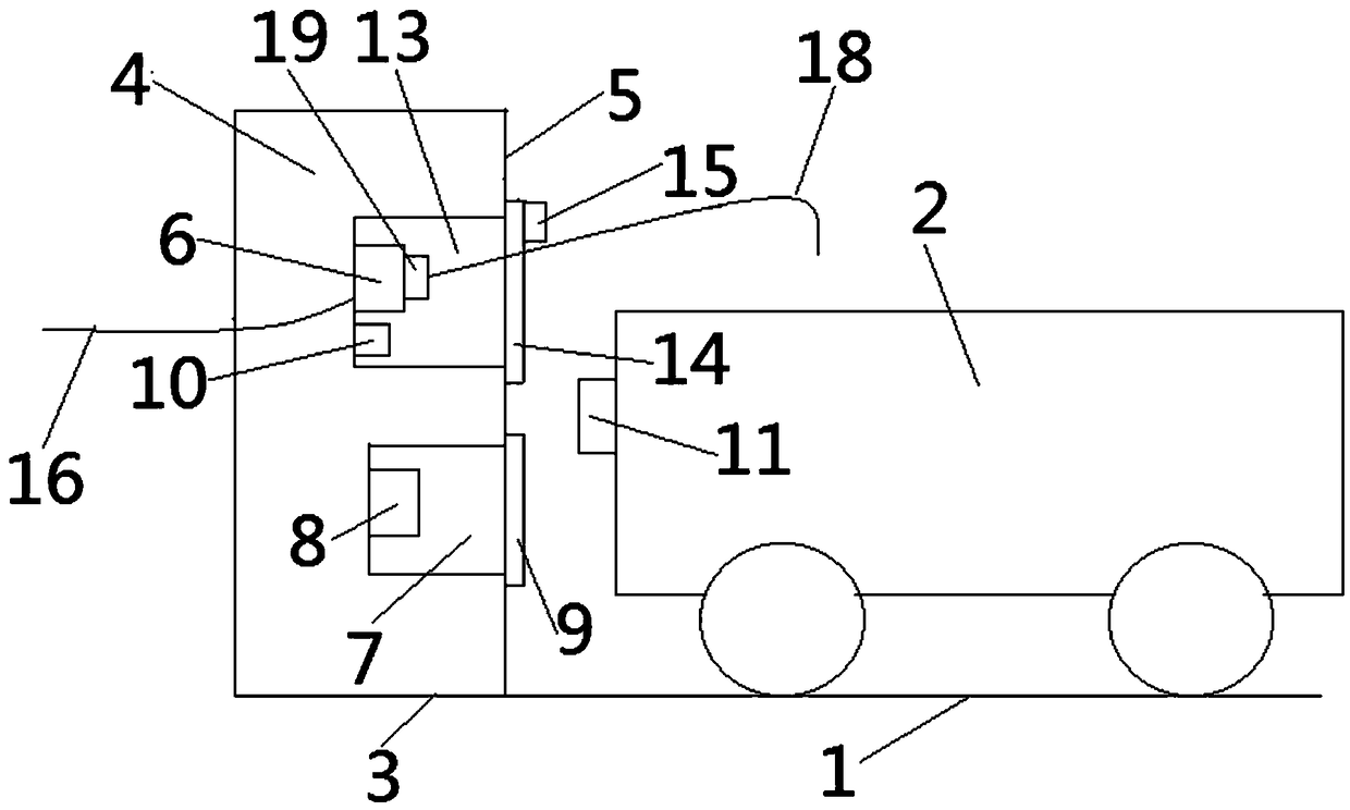 A charging pile management and control system for a new energy vehicle