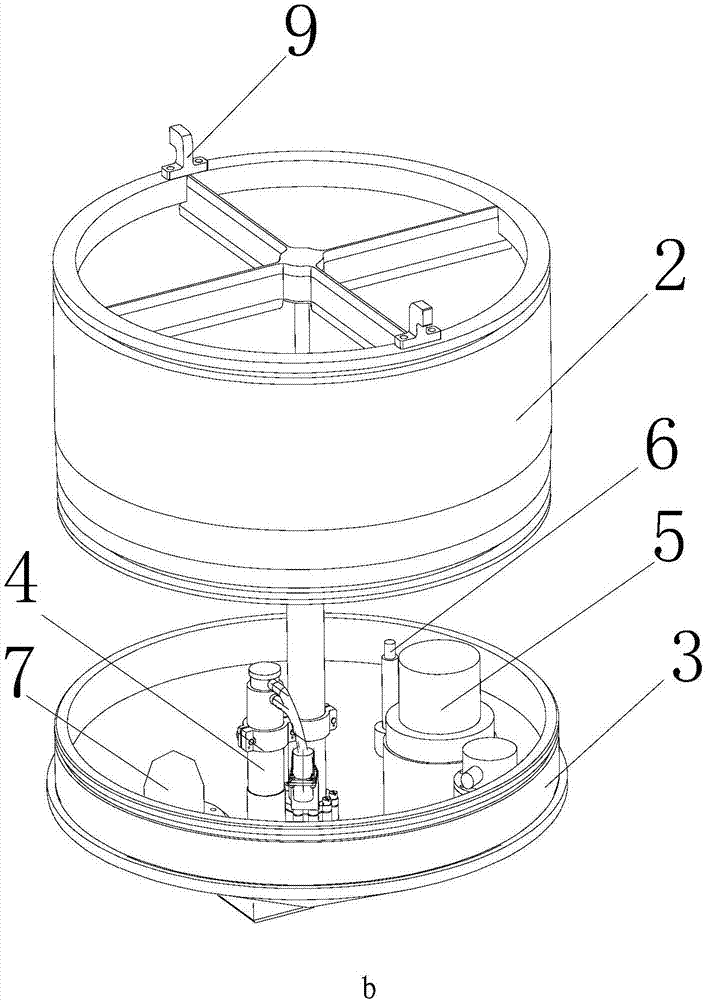 Opening and closing method of submarine carrying aircraft launching canister valve mechanism