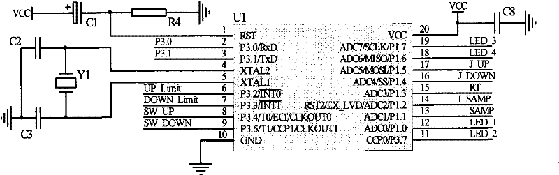 Band type bathing lifting controller