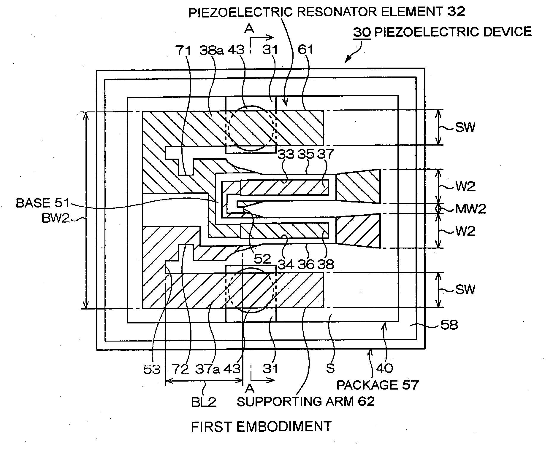 Piezoelectric resonator element and piezoelectric device