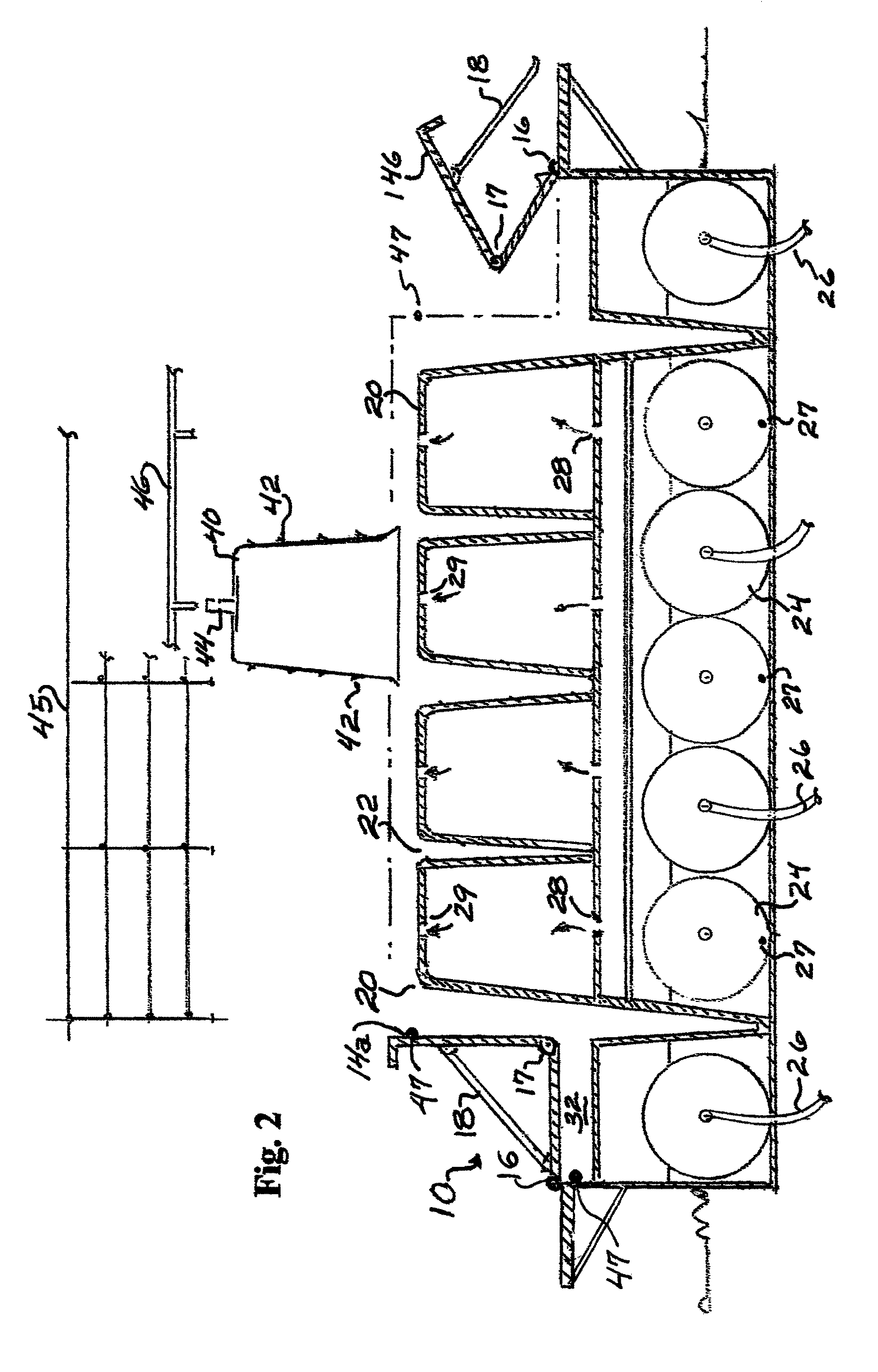 Underwater hydrogen storage