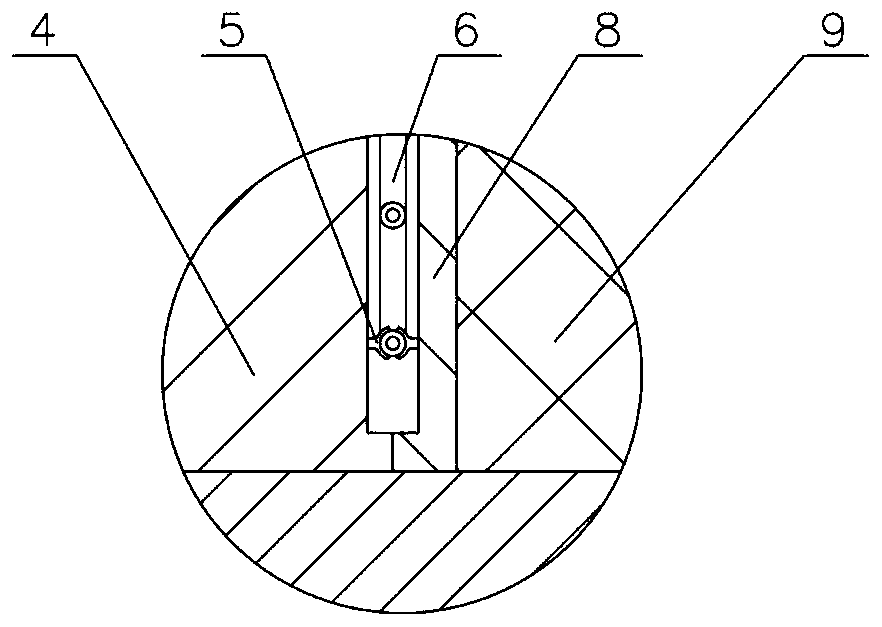 Multi-section type convexity regulating and controlling roller with internal cooling mechanism