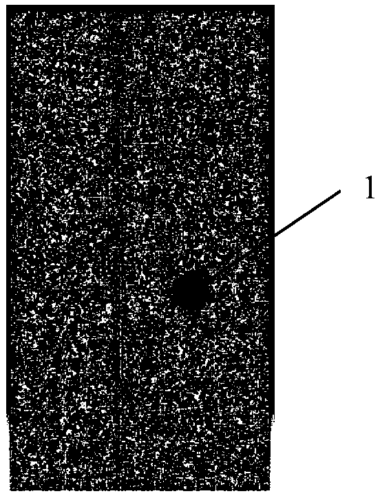 Microcosmic simulated analysis method for ultrasound attenuation coefficient of composite material with holes