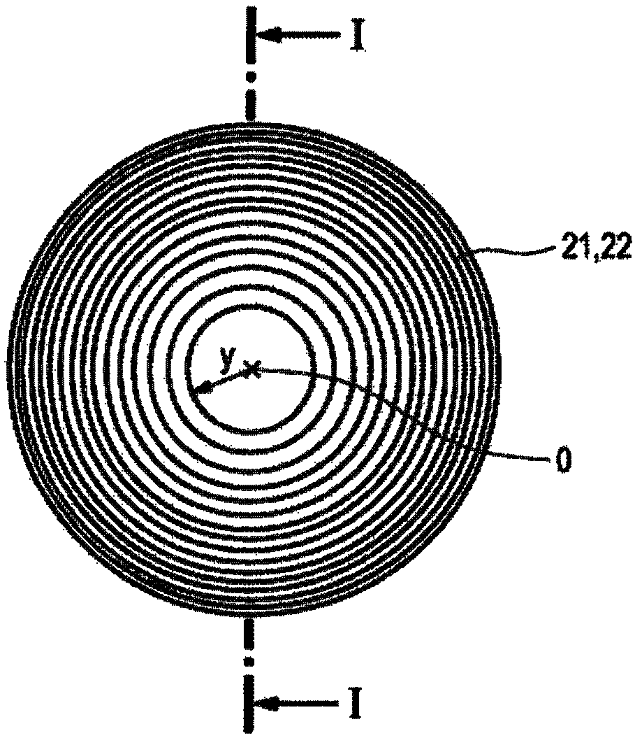 Opthalmological optical element and method for constructing opthalmological optical element