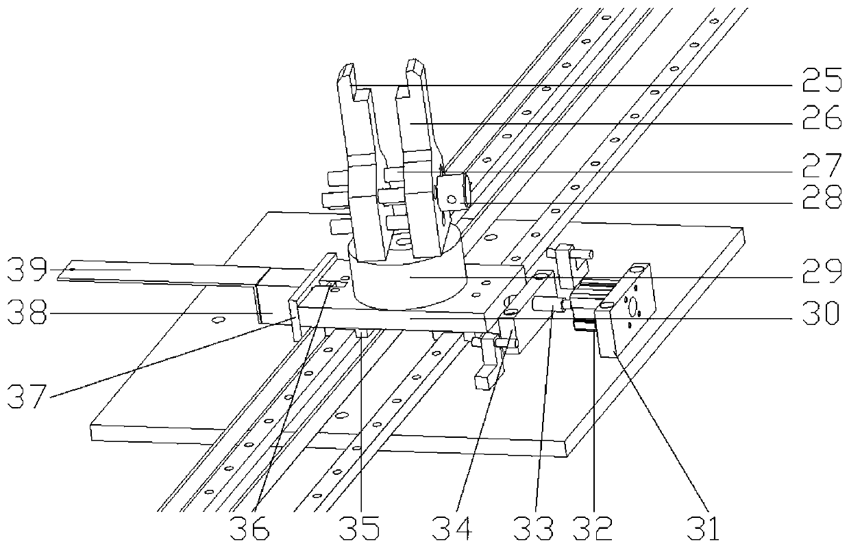 A three-coordinate multi-station automatic measuring device and method