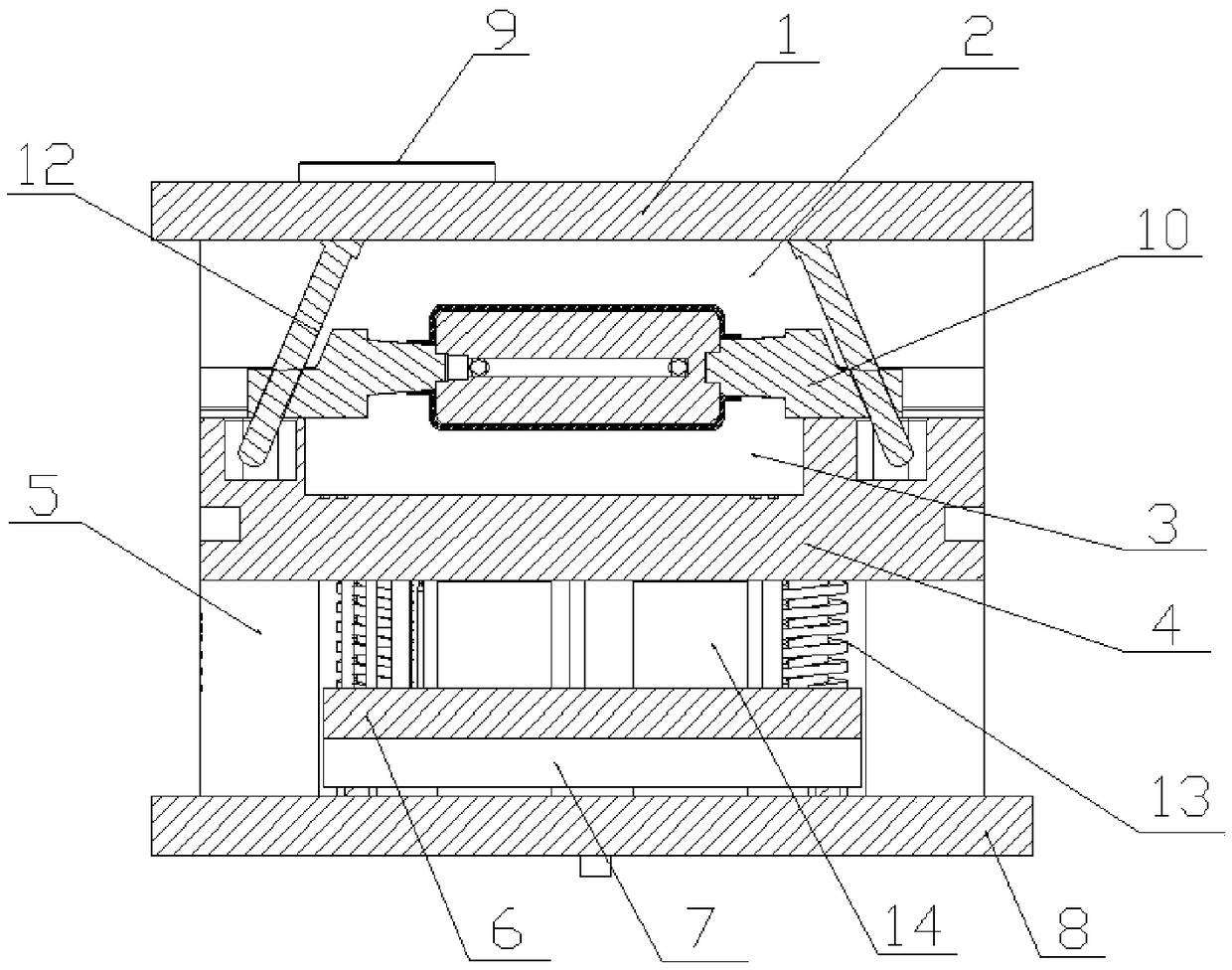 Injection mold of coffee maker material box