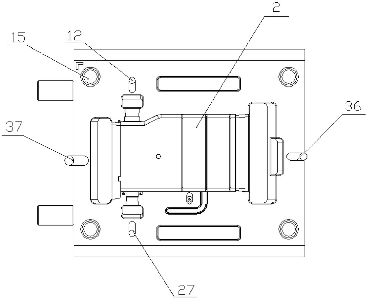 Injection mold of coffee maker material box