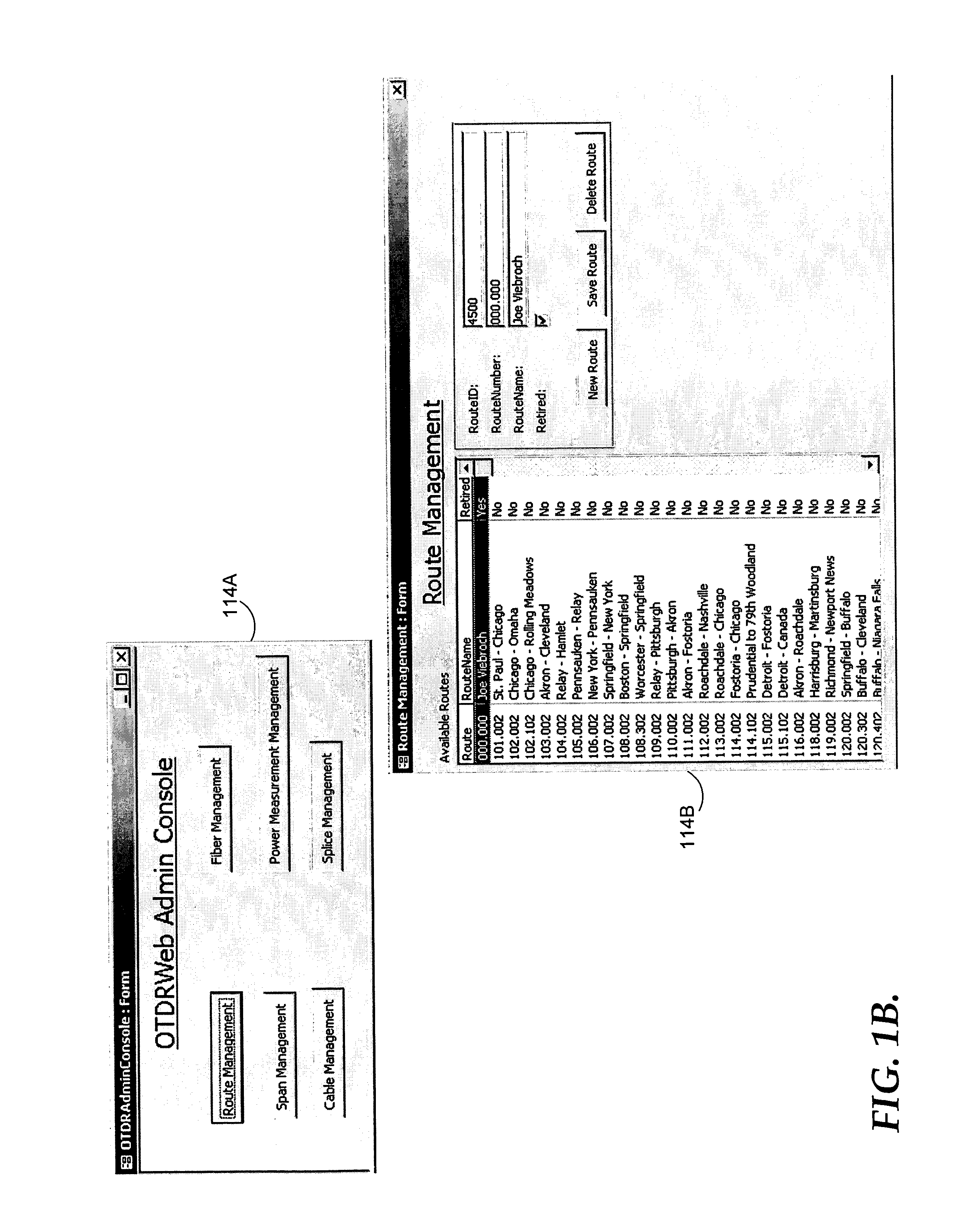 Optical time domain reflectometer (OTDR) data storage and retrieval