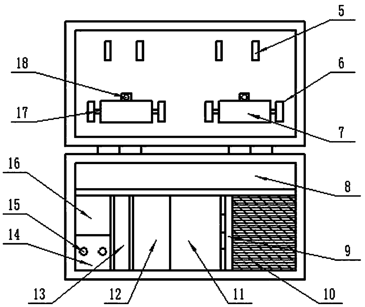 Portable electric power maintaining tool box