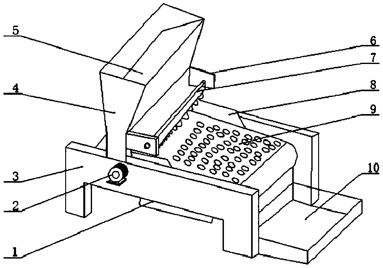 Screen type tea leaf sorting machine