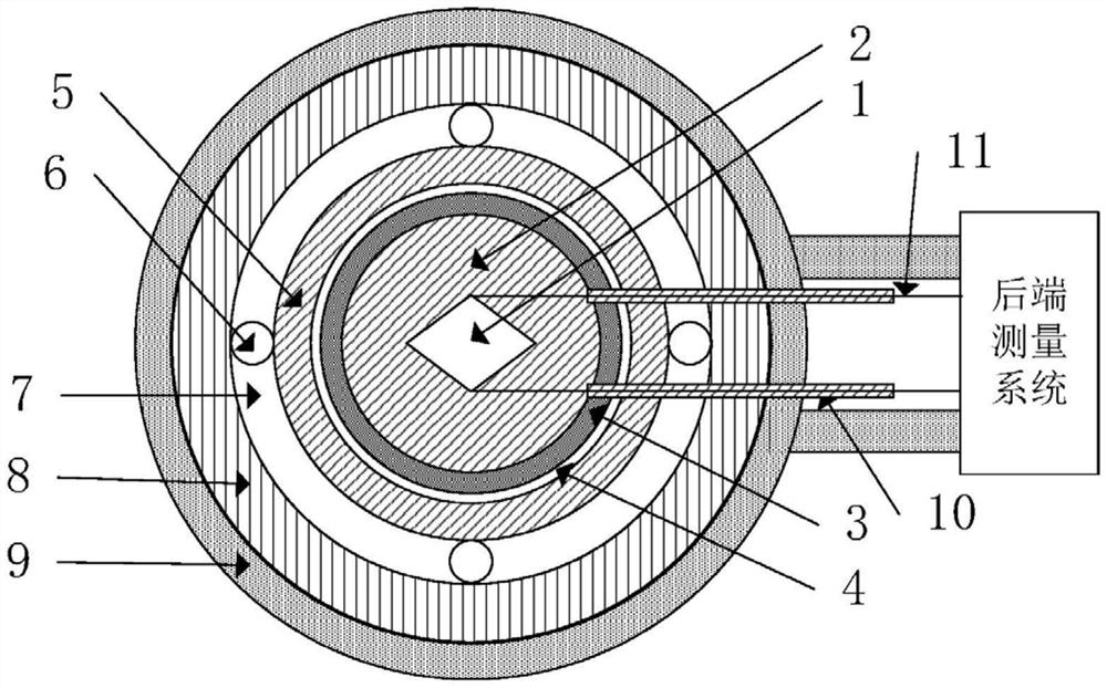 A high-precision calorimeter for measuring high-energy x-ray energy and its manufacturing method