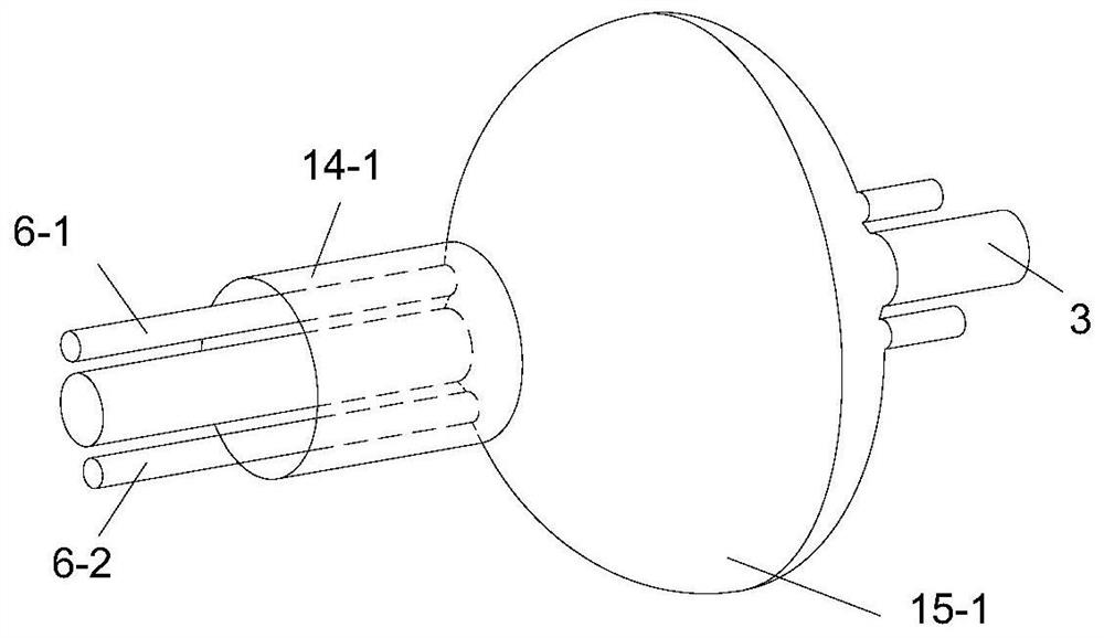 A gas extraction borehole plugging device and using method