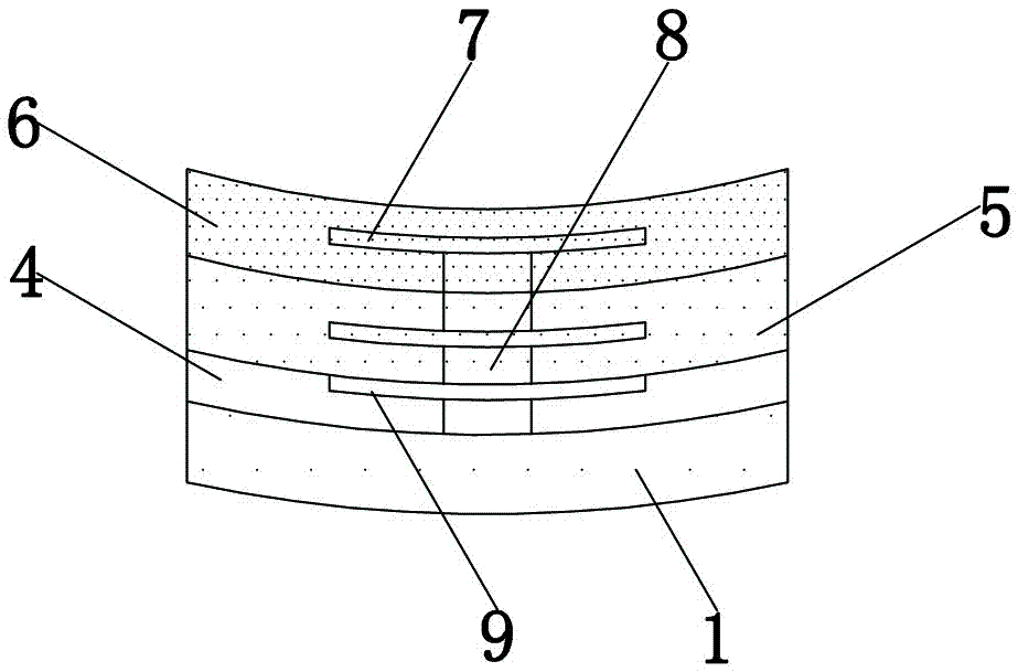 Integrally-poured blast furnace hot air duct