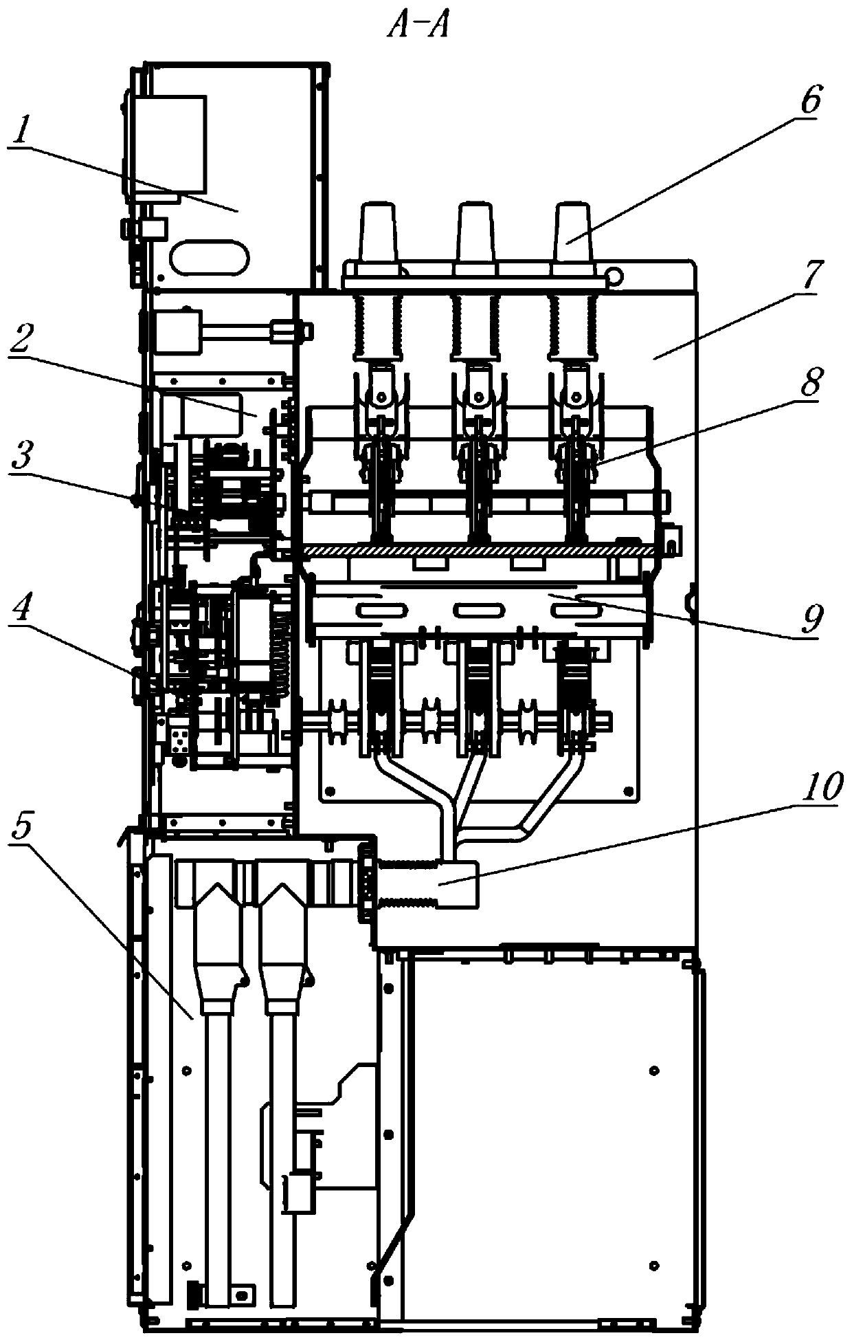 Environment-friendly gas insulated switchgear