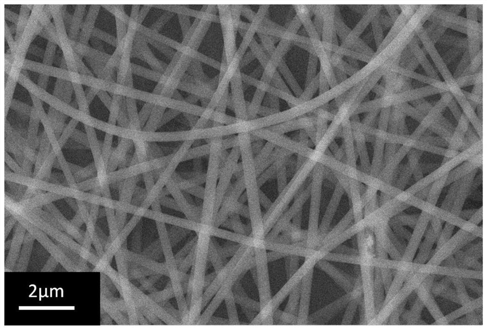 Magnetic nano stirrer prepared through electrostatic spinning technology and preparation method and application thereof