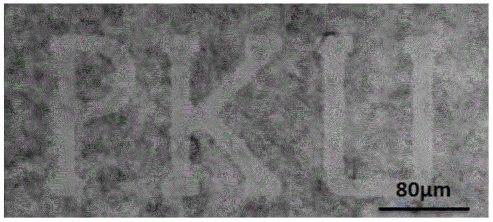 Patterning etching method of transparent conducting electrode and patterning transparent conducting electrode