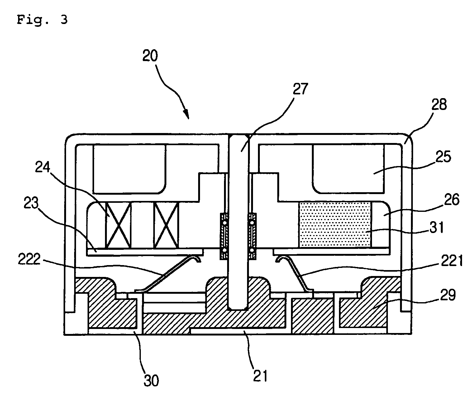 Vibration motor and mounting structure of the vibration motor and mounting method of the vibration motor