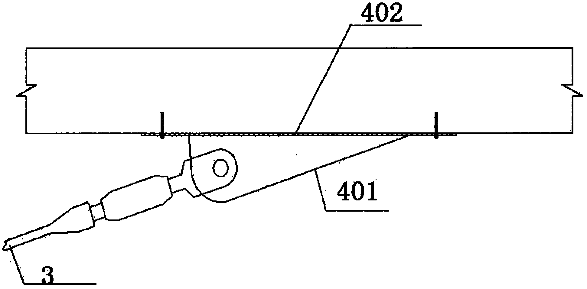 Reinforcement method for single beam bearing of bridge and construction method thereof