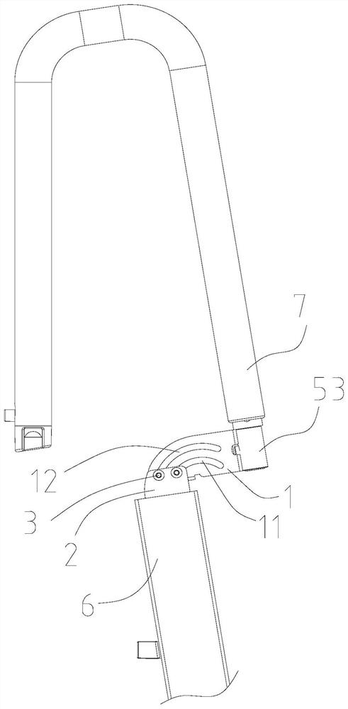 Treadmill electronic watch assembly hinge mechanism and treadmill