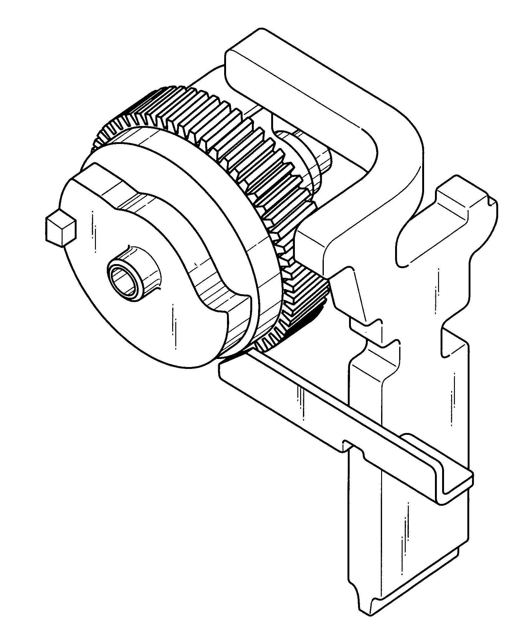 Electric steering lock device