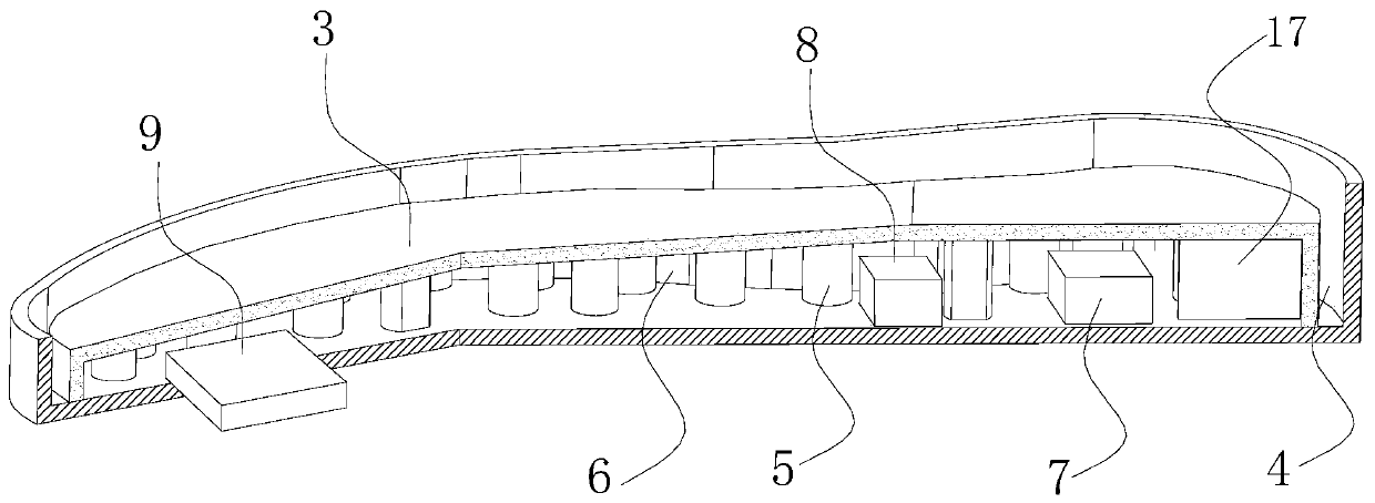 Shoe with remote real-time positioning and health-care functions