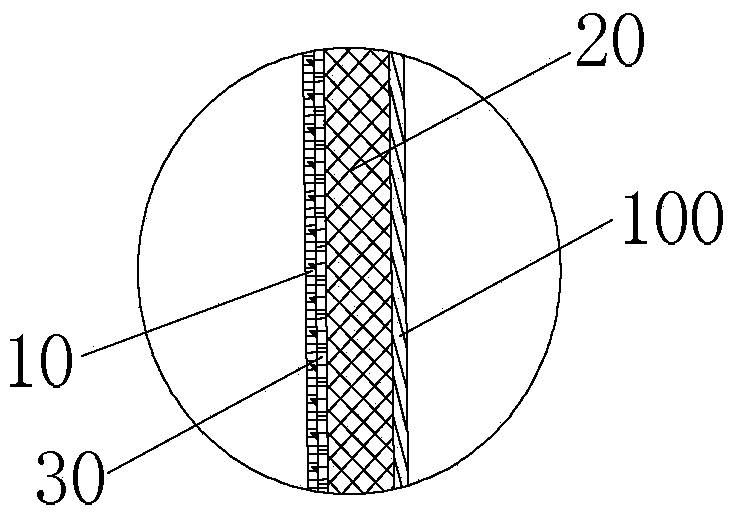 Vibration and noise reduction device of compressor