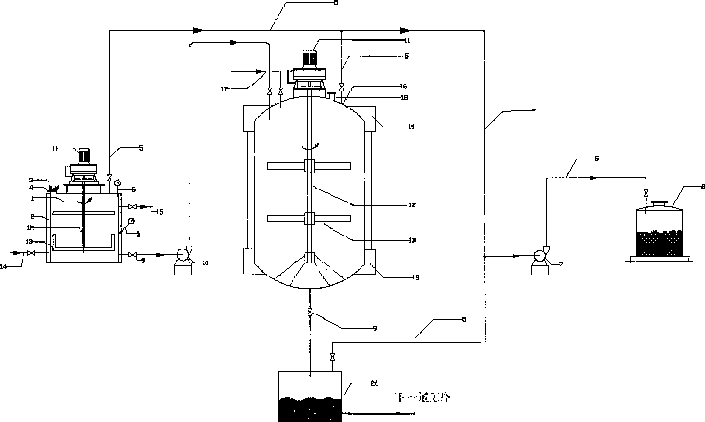 Complete equipment for preparing intermediate phase carbon microball as well as catalyst pretreatment device and preparation method