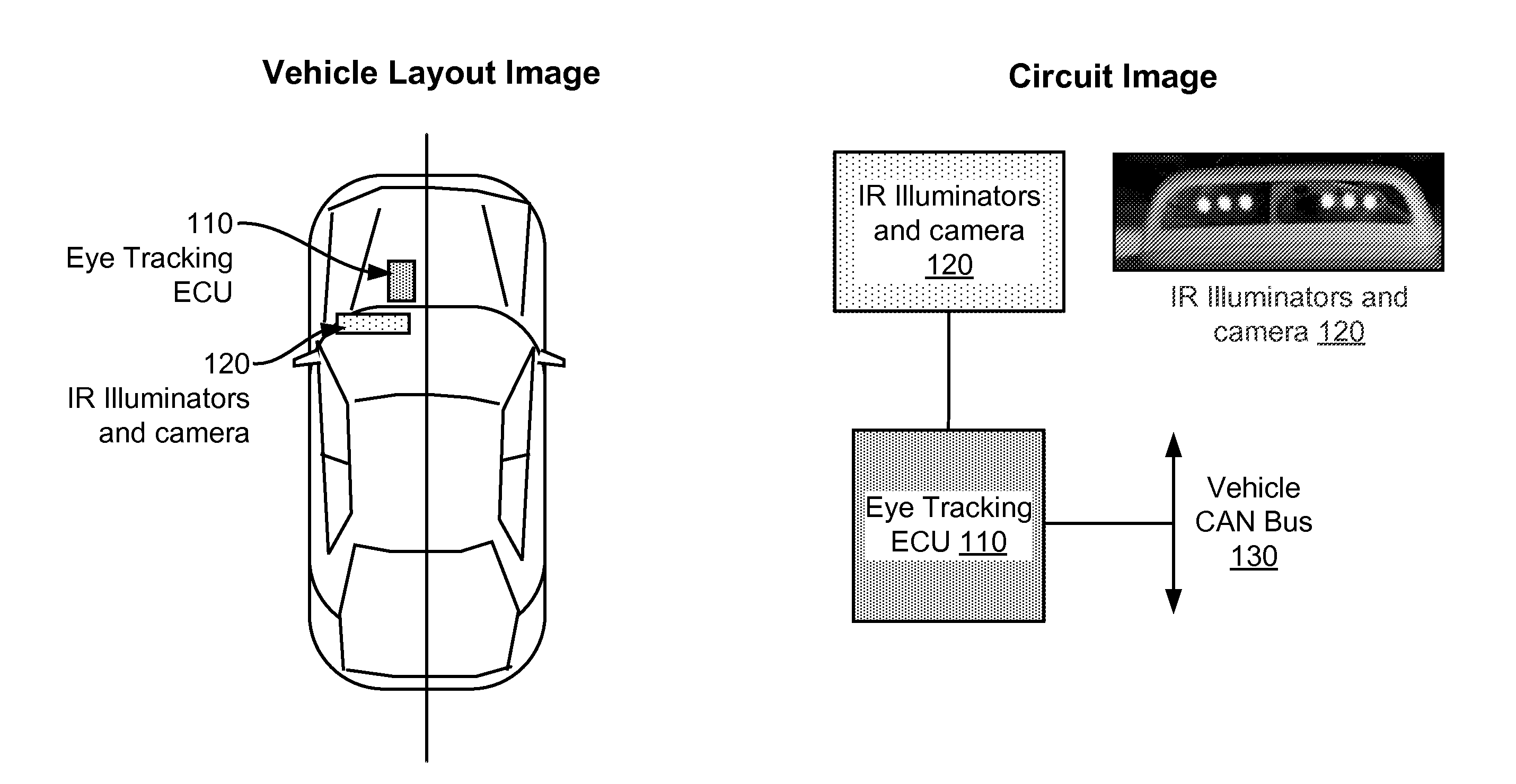 Predictive Human-Machine Interface Using Eye Gaze Technology, Blind Spot Indicators and Driver Experience