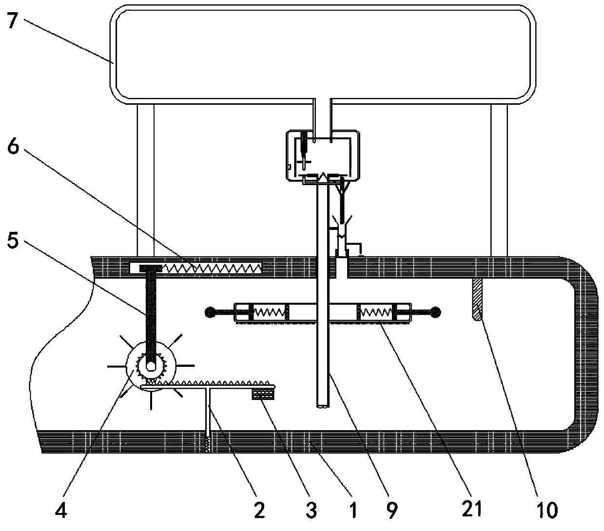 Pipeline water quality detection equipment based on flocculating agent