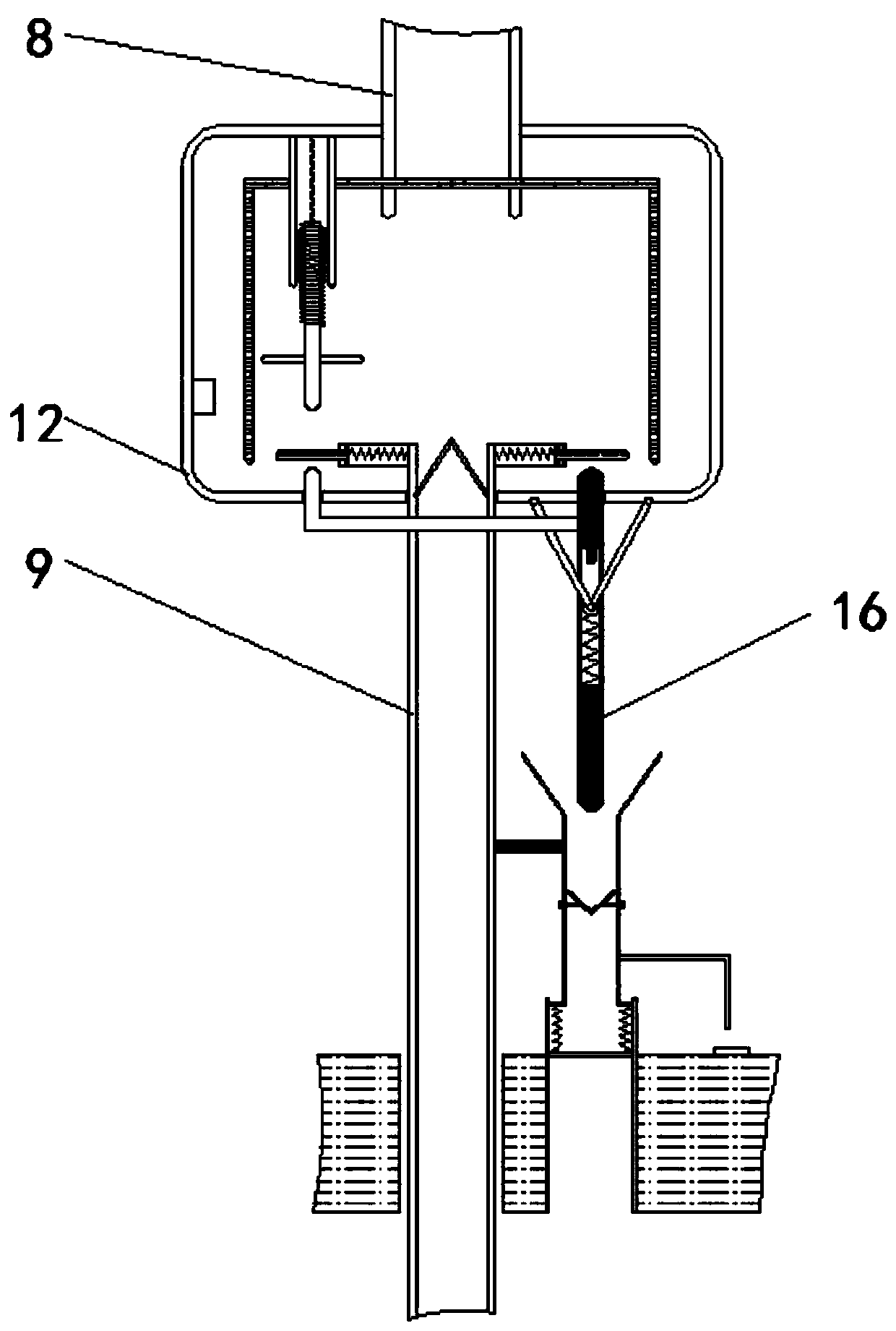 Pipeline water quality detection equipment based on flocculating agent