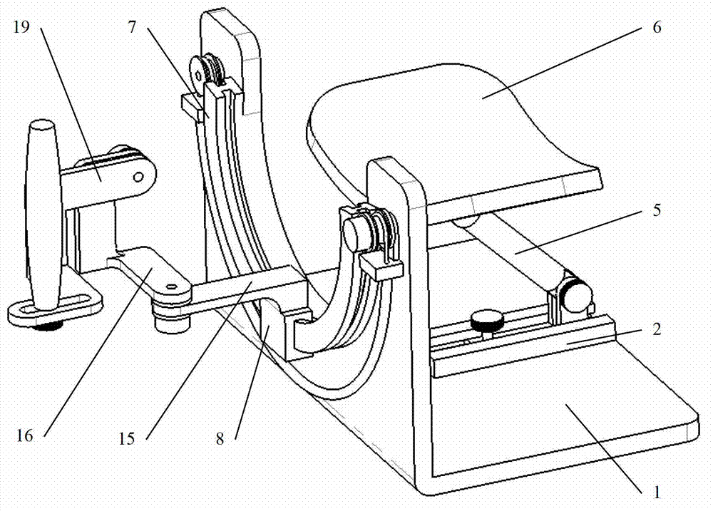 Wrist joint rehabilitation training device