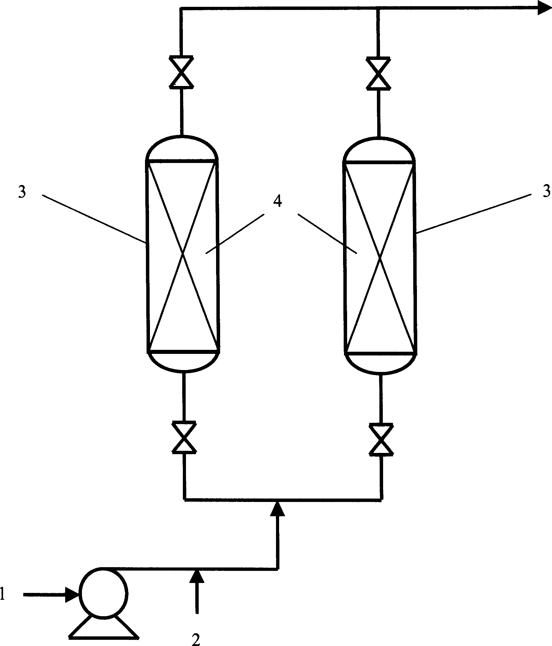 Process for lowering sulfur content in gasoline through hydrogen supply agent