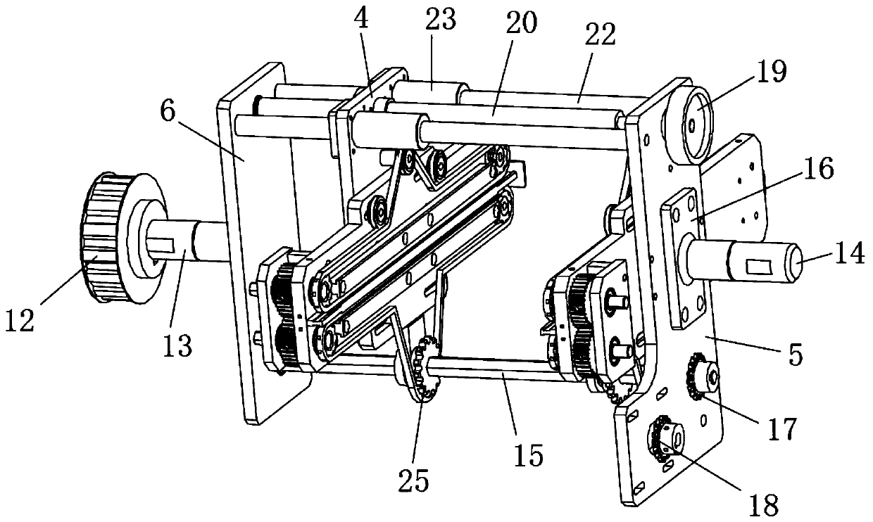 Turnover positioning device for spraying heat preservation material for building and working method thereof