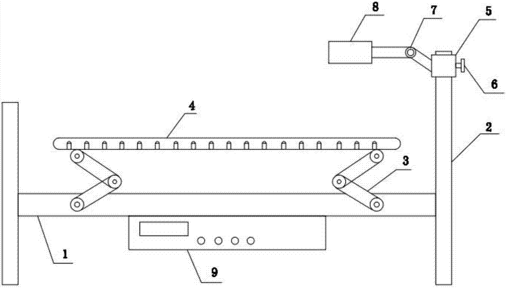 Multifunctional tuberculosis examination assisting device