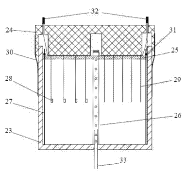 Electroosmosis-vacuum-loading combined consolidometer