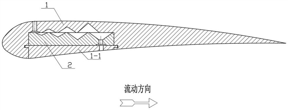 Cavitation suppressionwing section device