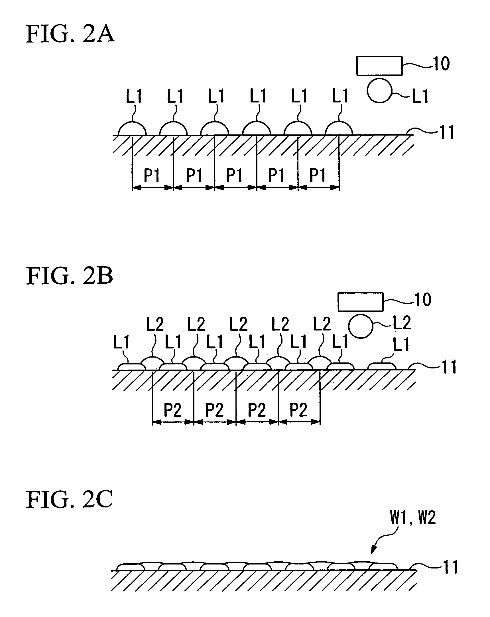 Method for fabricating pattern, apparatus for fabricating pattern, conductive film wiring, method for fabricating device, electro-optical apparatus, and electronic apparatus