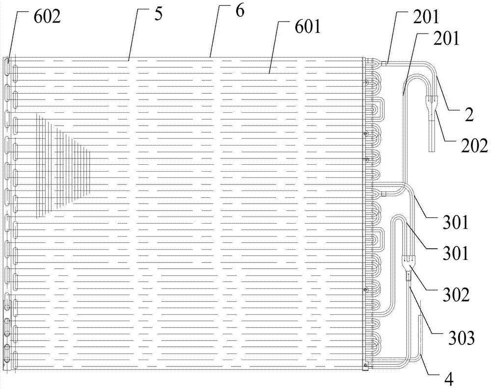 Contraction type heat exchanger