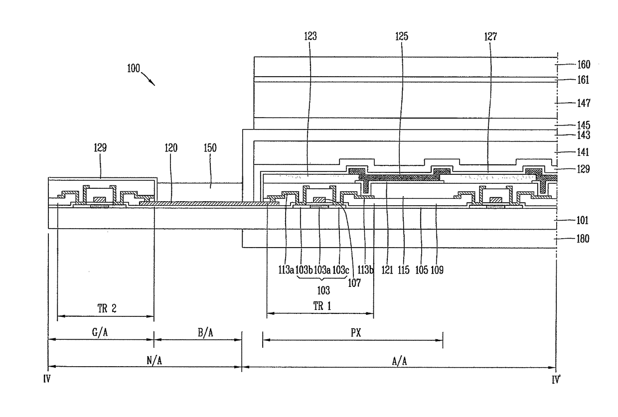 Narrow bezel display apparatus using a folded substrate