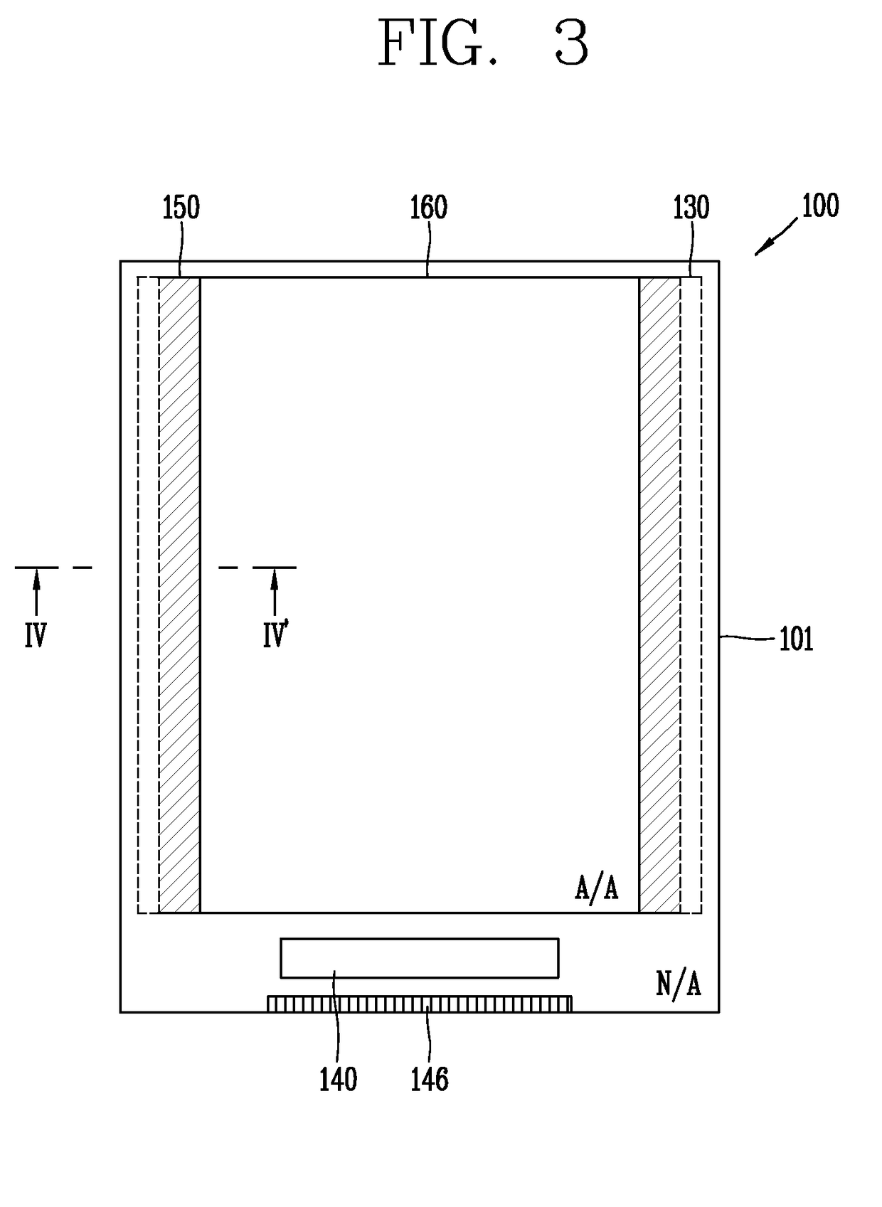 Narrow bezel display apparatus using a folded substrate