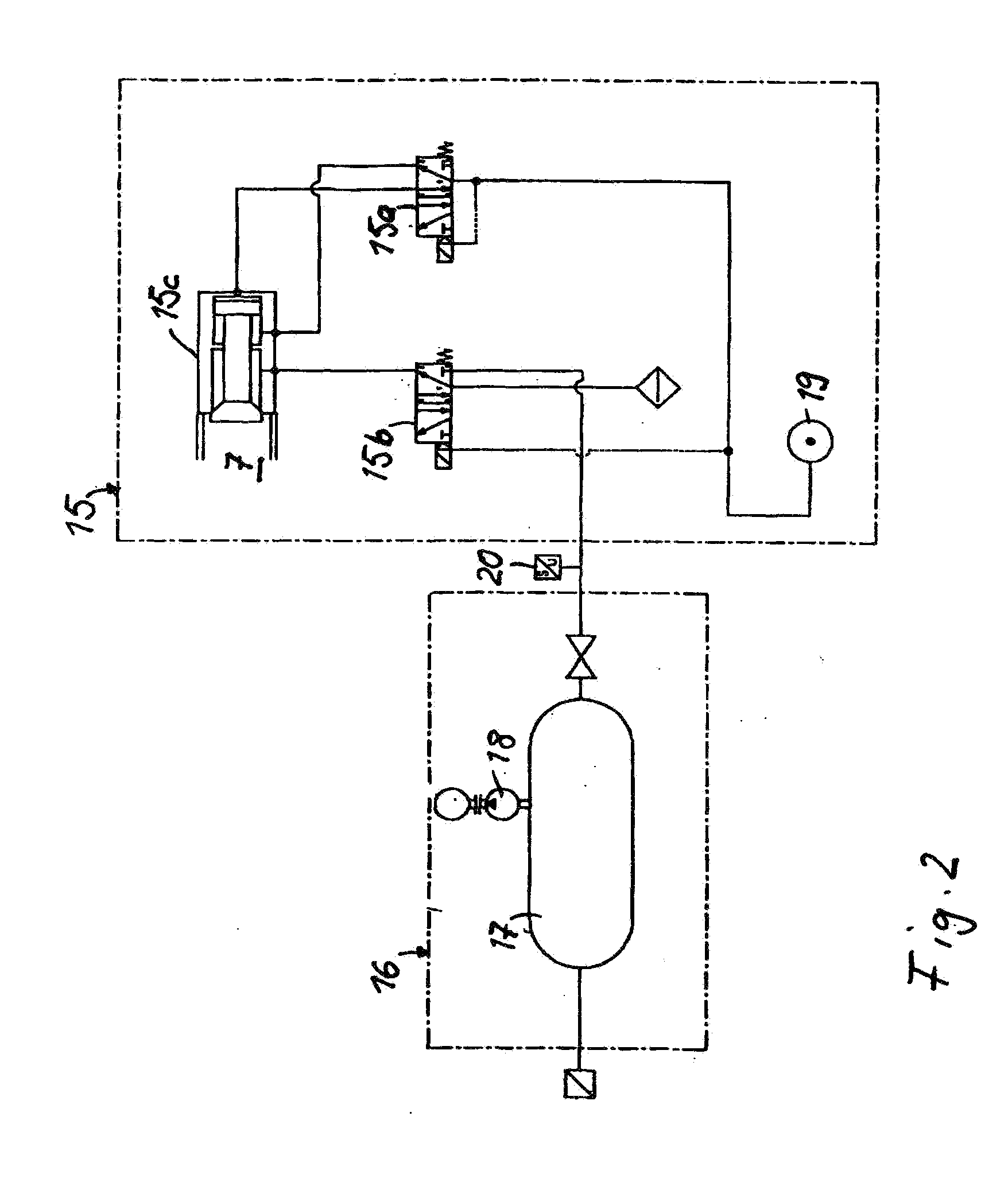 Vacuum die-casting machine