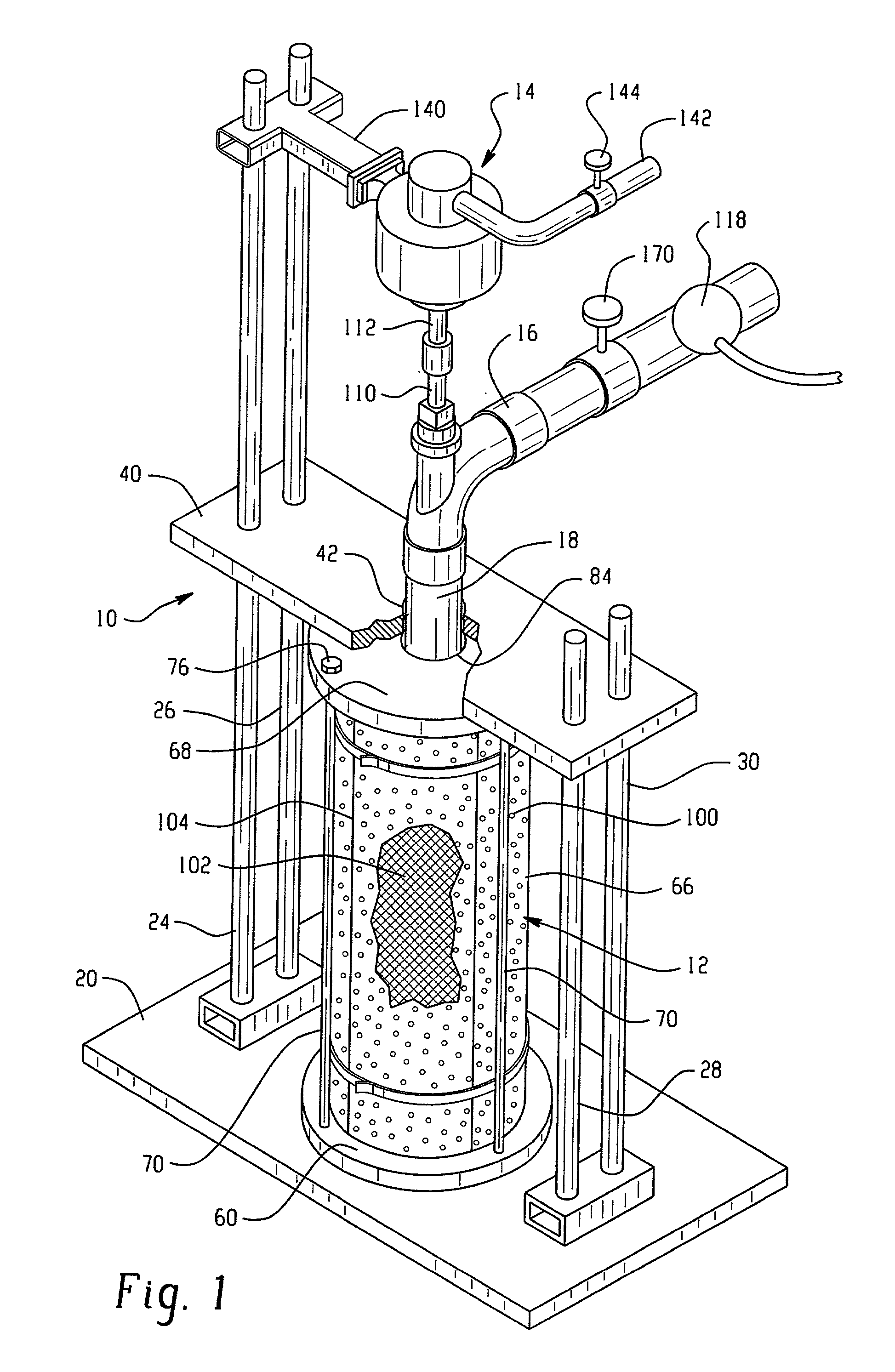 Centrifugal casting of graphite for rigid insulation