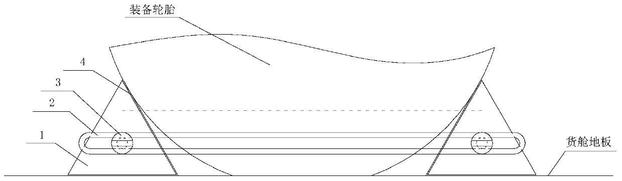 A two-way stop wheel chock device