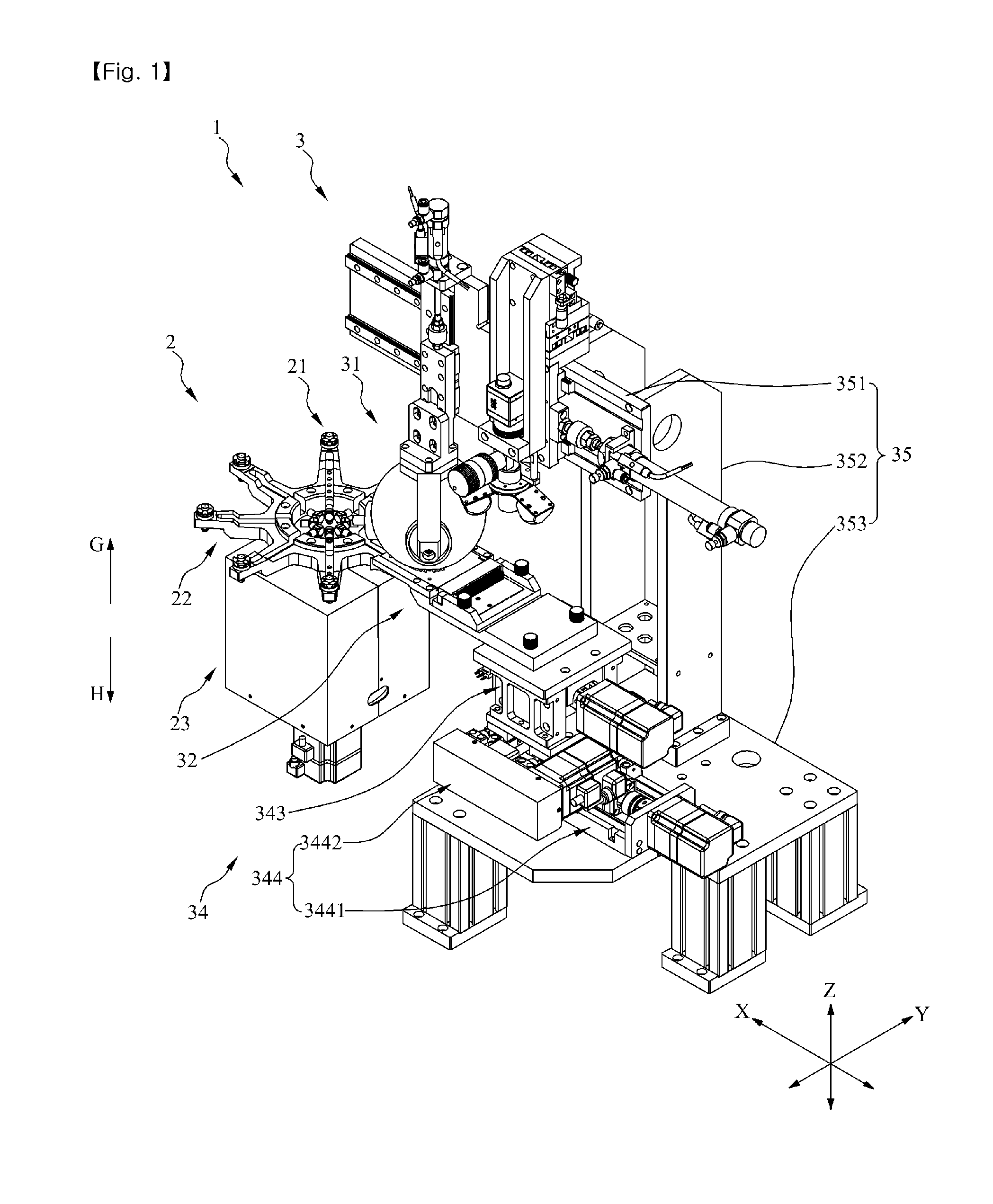 LED chip testing device