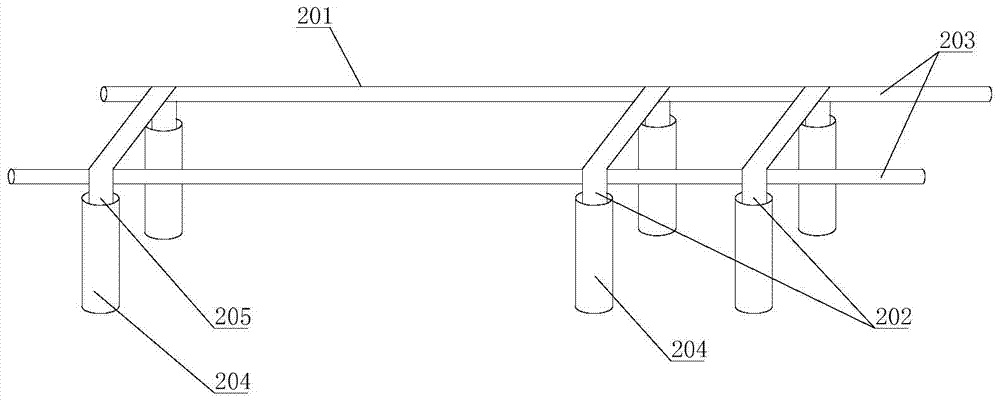 Construction method of unloading platform