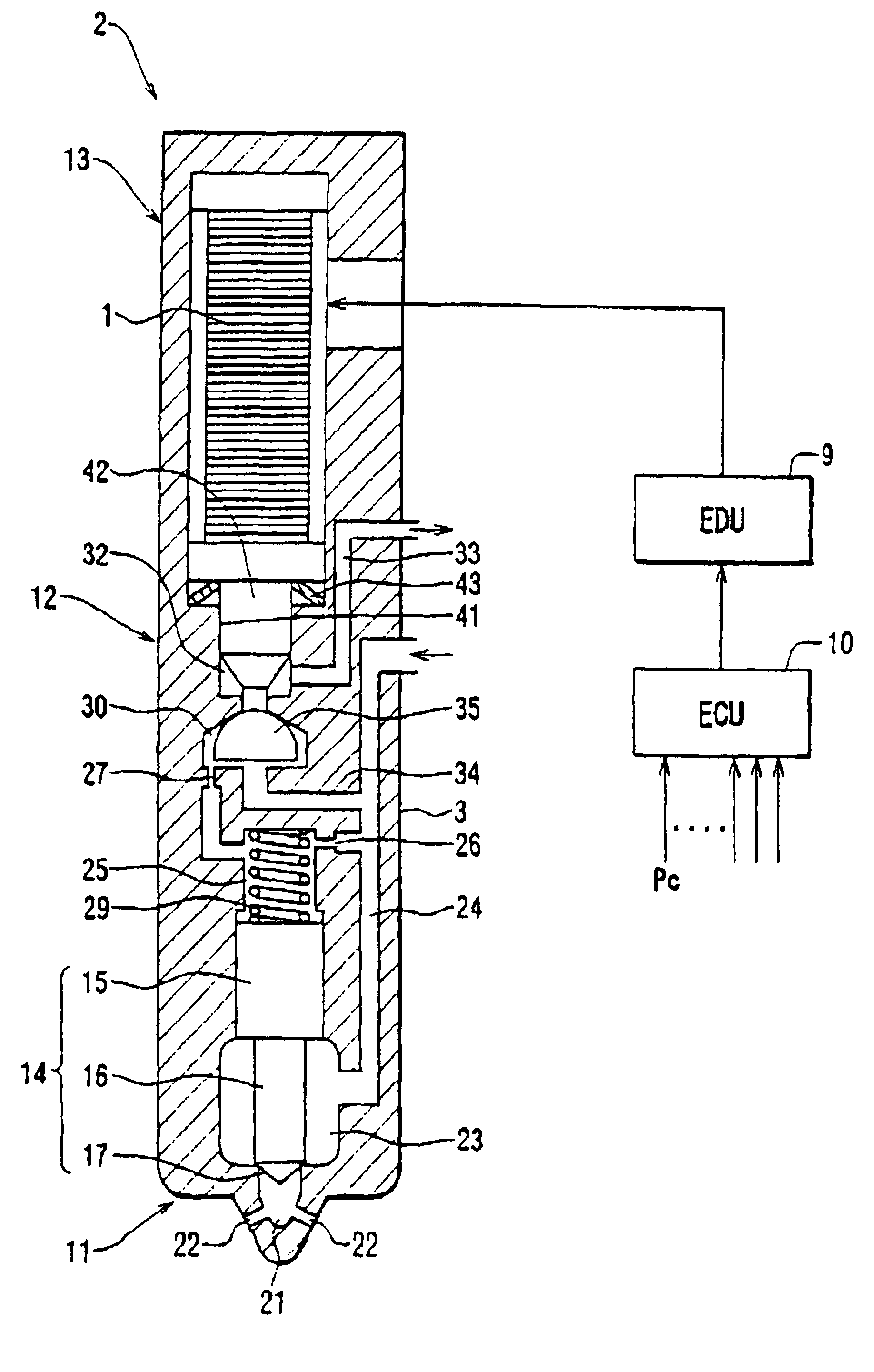 Fuel injection control system for engine