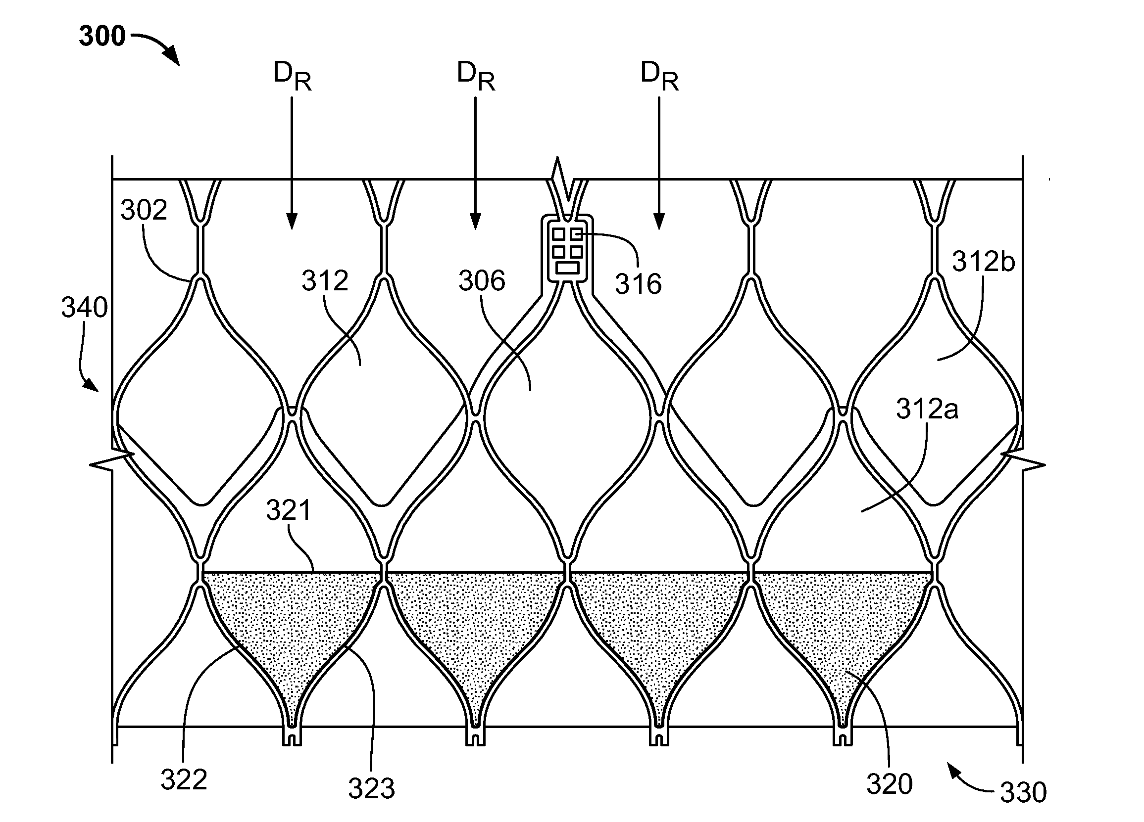 Paravalvular leak sealing mechanism