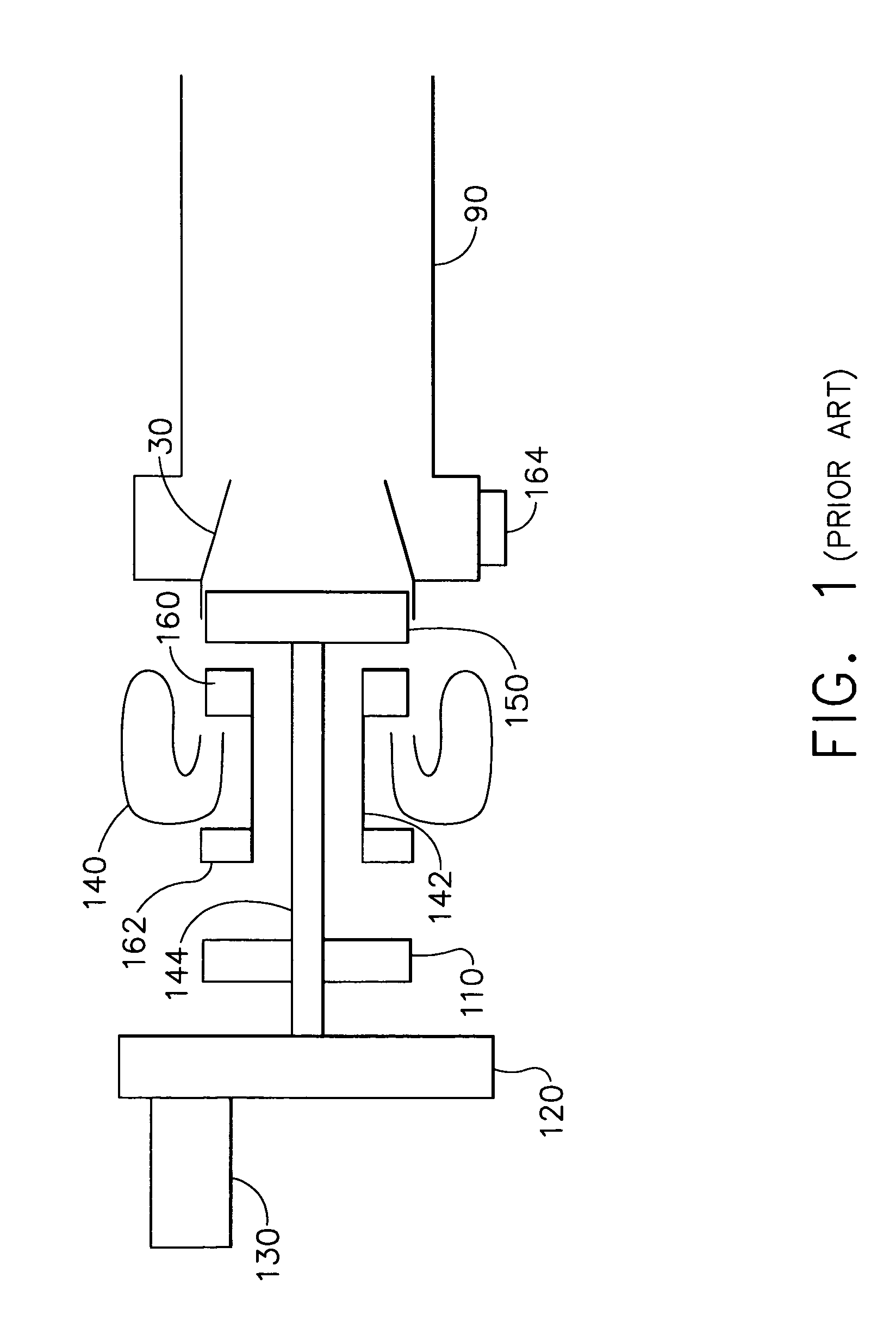 System and method for dumping surge flow into eductor primary nozzle for free turbine