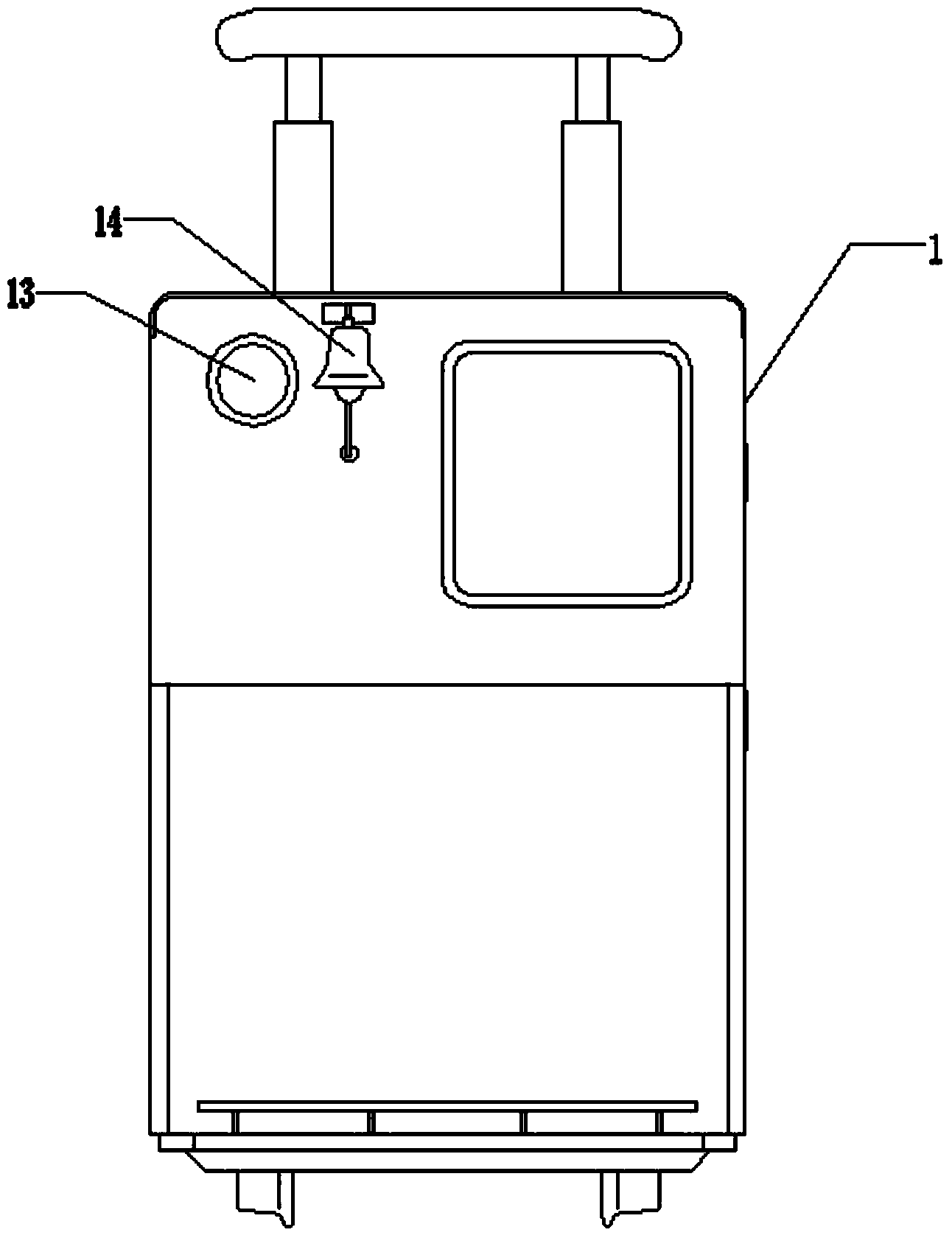 Accumulator disc type electric locomotive